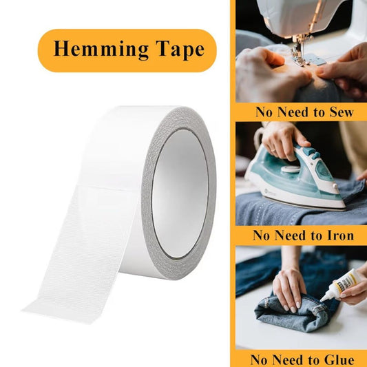 QuickHem | Zelfklevend Zoomband voor Gemakkelijk Zomen Zonder Naald