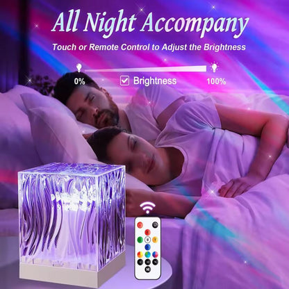 LumeGlow | 360° Projectie Lamp met 17 Kleuren voor Ontspanning en Energie