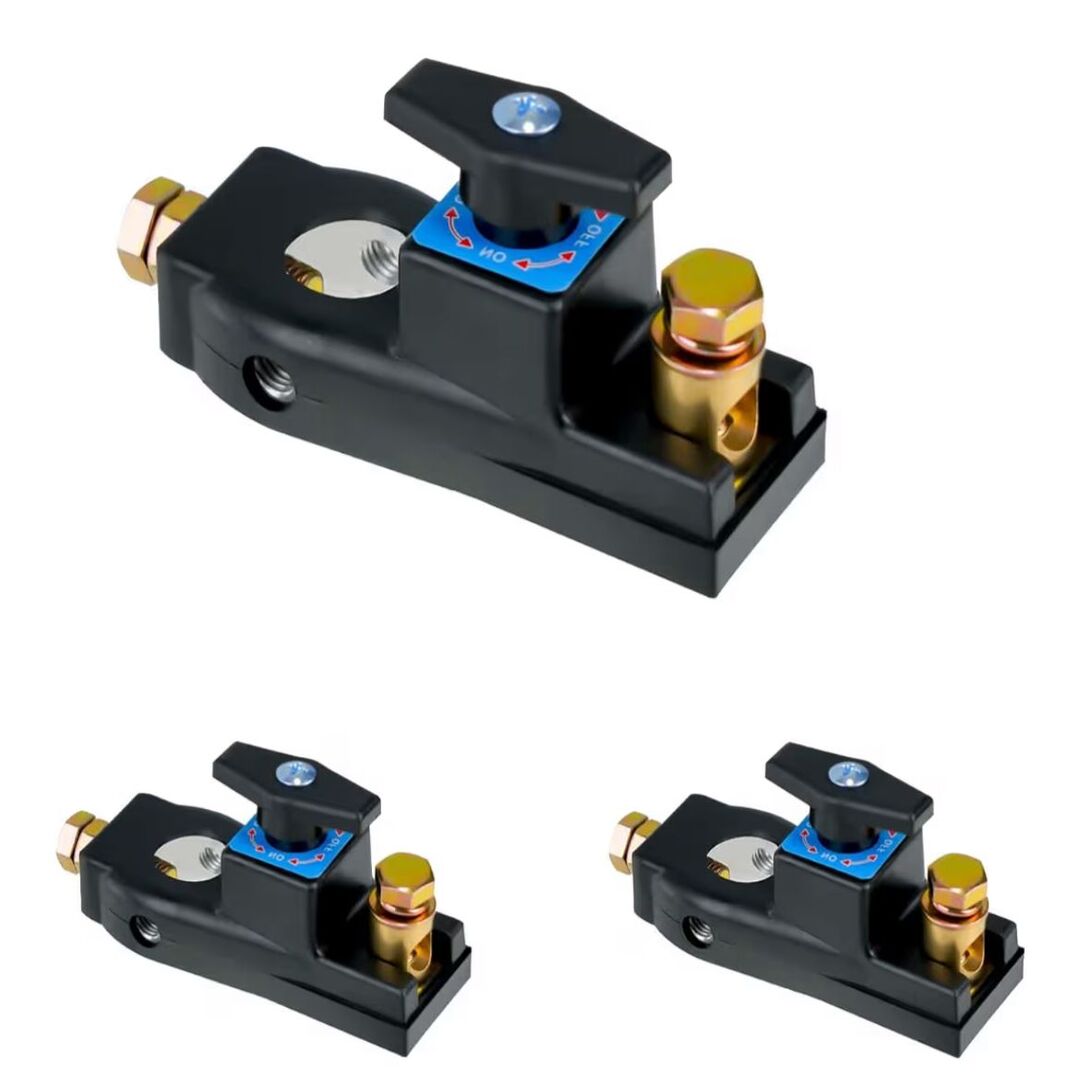 BatterySafe | Weerbestendige Accu Schakelaar voor Auto, Camper & Boot