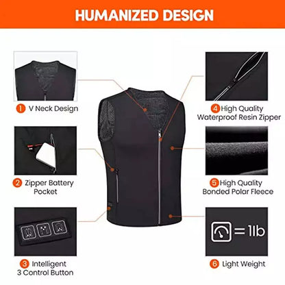 HeatShell - Verwarmd Bodywarmer Vest