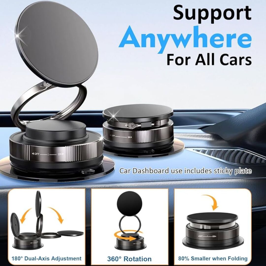 UltimateMount | Magnetische Telefoonhouder voor Ongeëvenaarde Stabiliteit