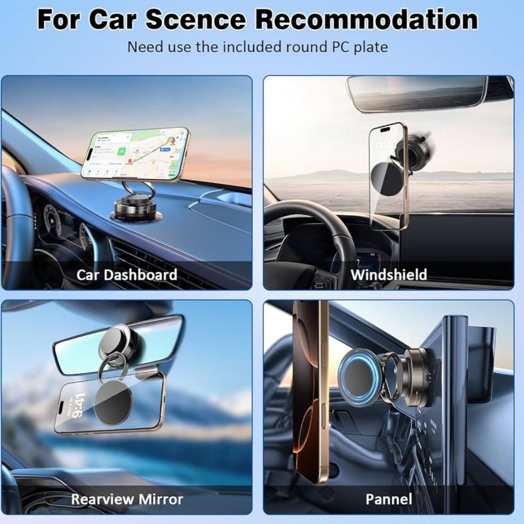 UltimateMount | Magnetische Telefoonhouder voor Ongeëvenaarde Stabiliteit