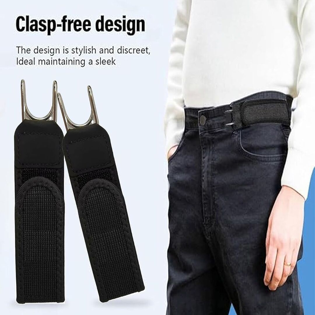 SlimHold | Elastische Clipband zonder Gesp voor Comfortabel Dagelijks Gebruik