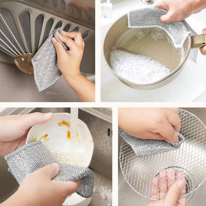 SteelScrub | Herbruikbare Vaatdoekjes voor Hardnekkig Vuil