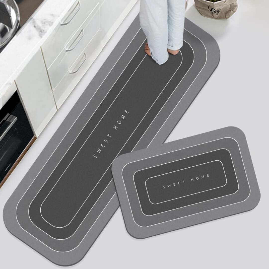 CleanStep | Antislip Mat voor Snel Droogde Voeten en Schone Vloeren