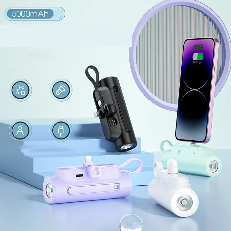 ChargeMate | Compacte 3-in-1 Lader voor Onderweg