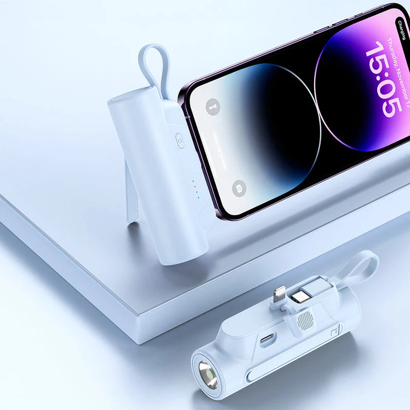 ChargeMate | Compacte 3-in-1 Lader voor Onderweg