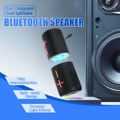 TwinBeats | Draadloze Bluetooth Luidspreker met Afneembaar Design & Krachtig 20W Geluid