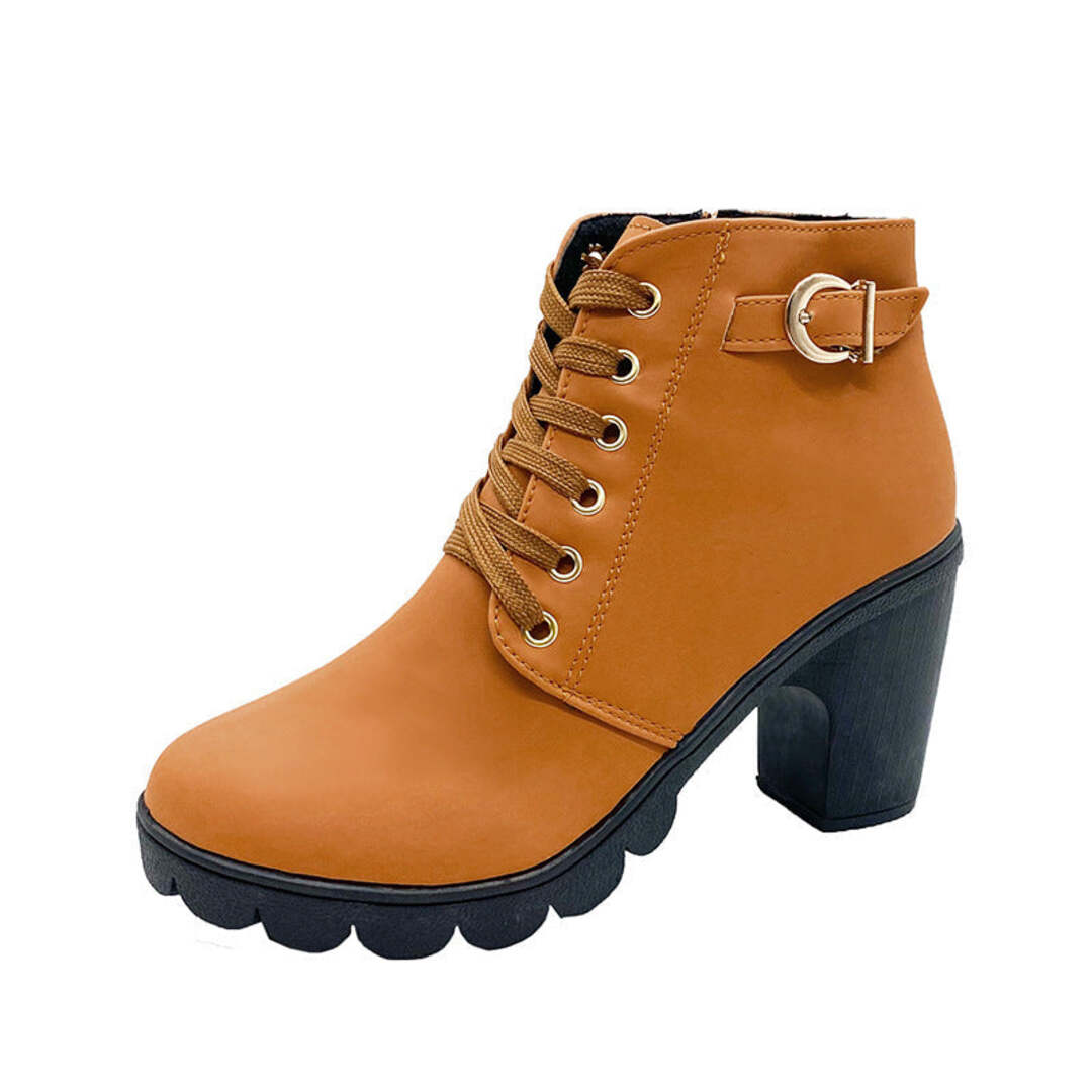 ChikStep Boots | Dameslaarzen met Blokhak & Dikke Zool voor Stijl en Comfort