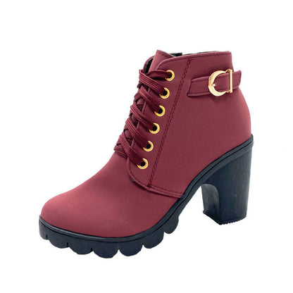 ChikStep Boots | Dameslaarzen met Blokhak & Dikke Zool voor Stijl en Comfort