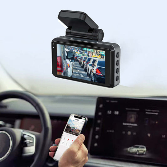 RoadVision | 4K Ultra HD Auto-Dashcam met Nachtzicht en Wifi