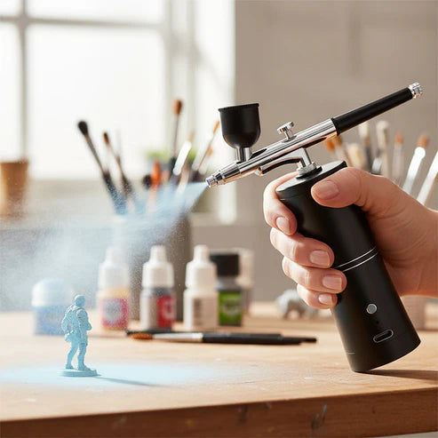 AirBrush Pro | Draadloze Airbrush Set met Compressor