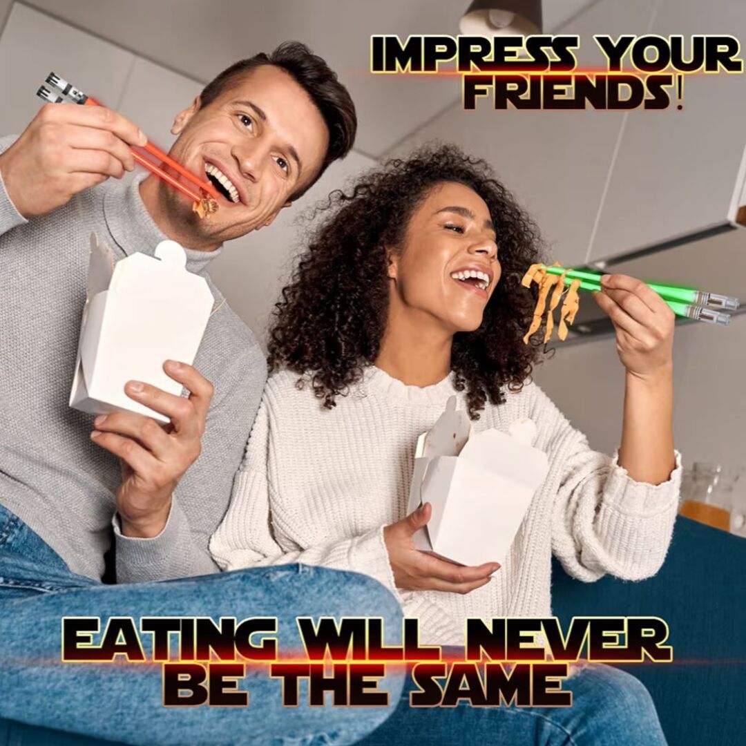 SushiLights | LED Sushi Stokjes voor een lichtshow tijdens je maaltijd