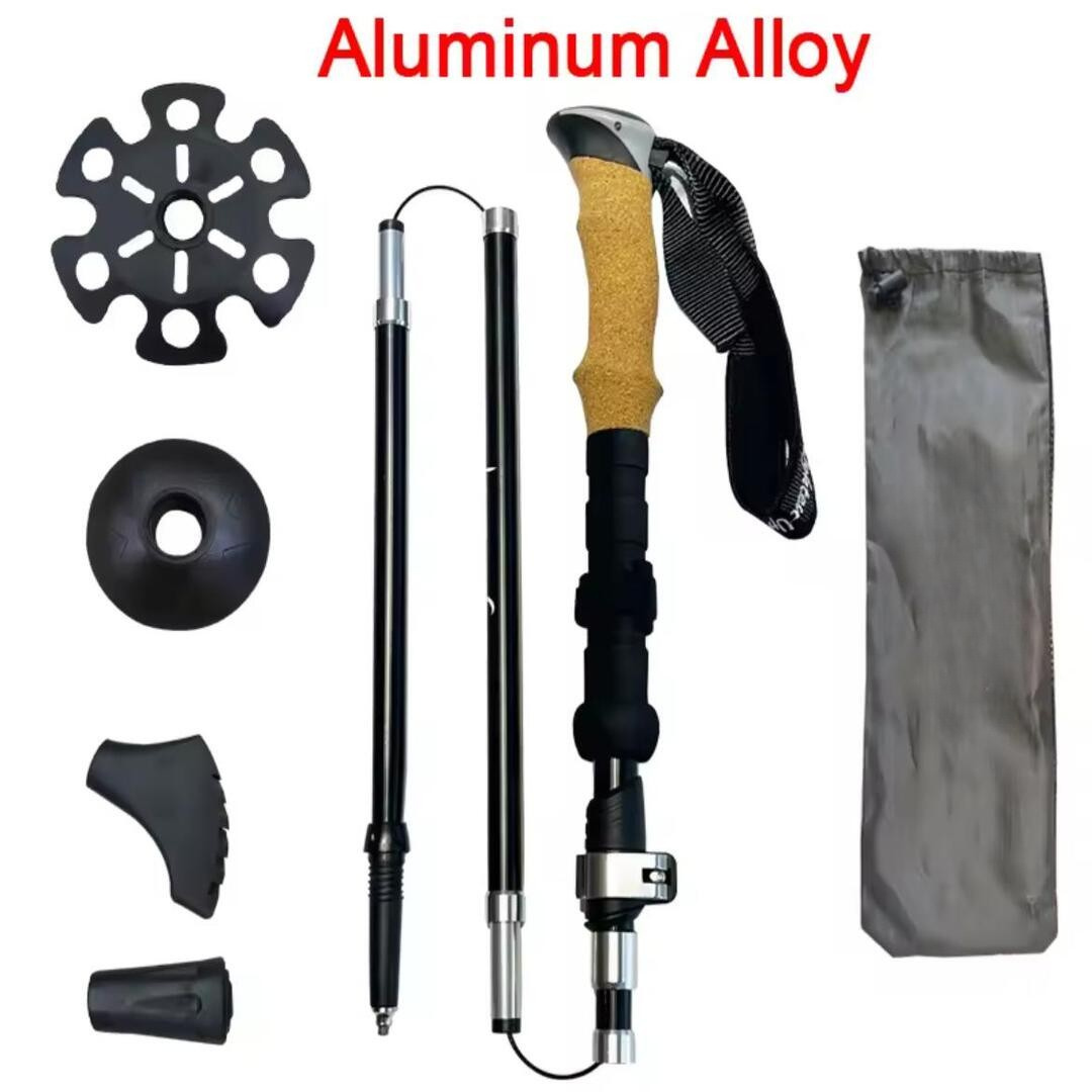 PeakWalker | Opvouwbare en Hoogte Verstelbare Wandelstokken voor Ultiem Comfort