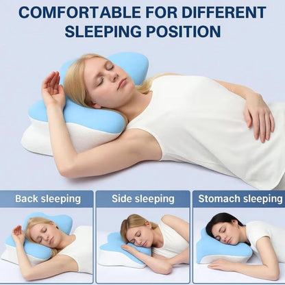 NeckBalance | Slim Hoofdkussen met Gezondheidsgerichte Ondersteuning en Ademend Design