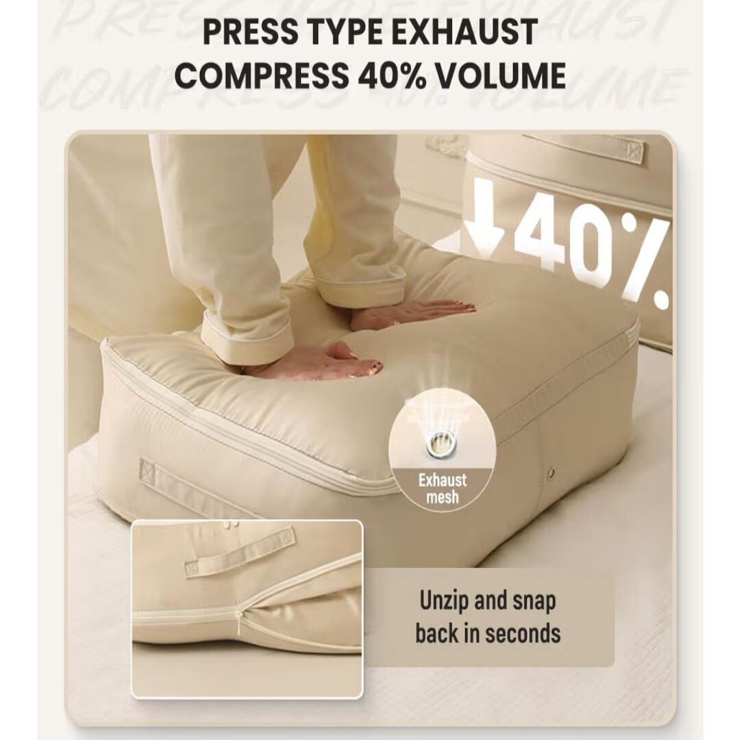 PackSmart | Ultieme Compressiezak voor Slim en Ruimtebesparend Opbergen