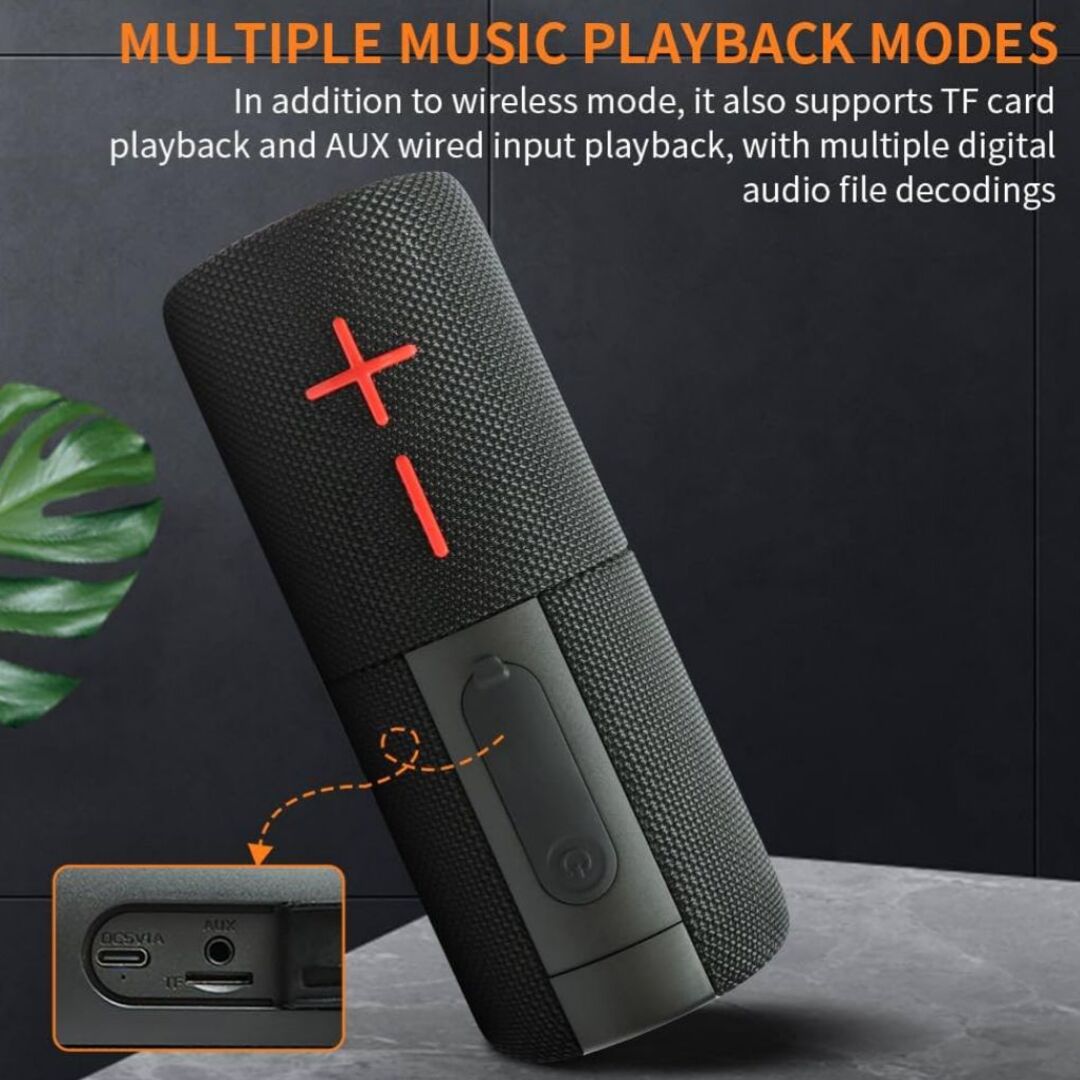 TwinBeats | Draadloze Bluetooth Luidspreker met Afneembaar Design & Krachtig 20W Geluid