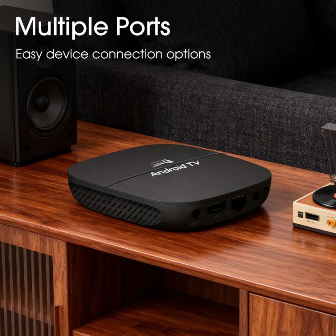 StreamMaster | 4K Android TV Box met 5G WiFi voor Ultiem Entertainment