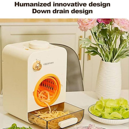 SliceMaster | Elektrische Groentesnijder voor Razendsnel Snijden & Hakwerk