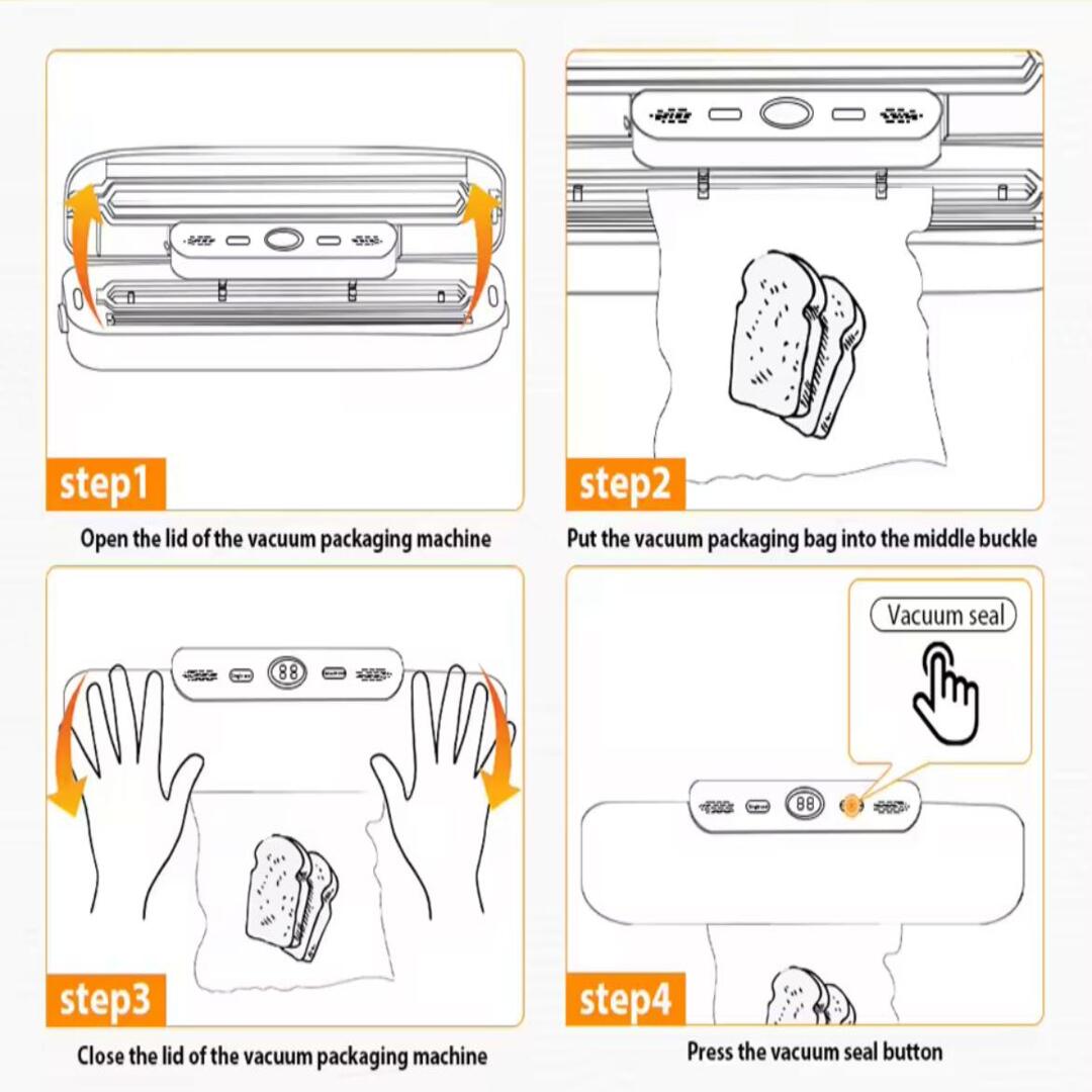 SealMaster | Elektrische Vacuum Food Sealer met 30cm Sealing Capaciteit