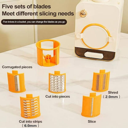 SliceMaster | Elektrische Groentesnijder voor Razendsnel Snijden & Hakwerk