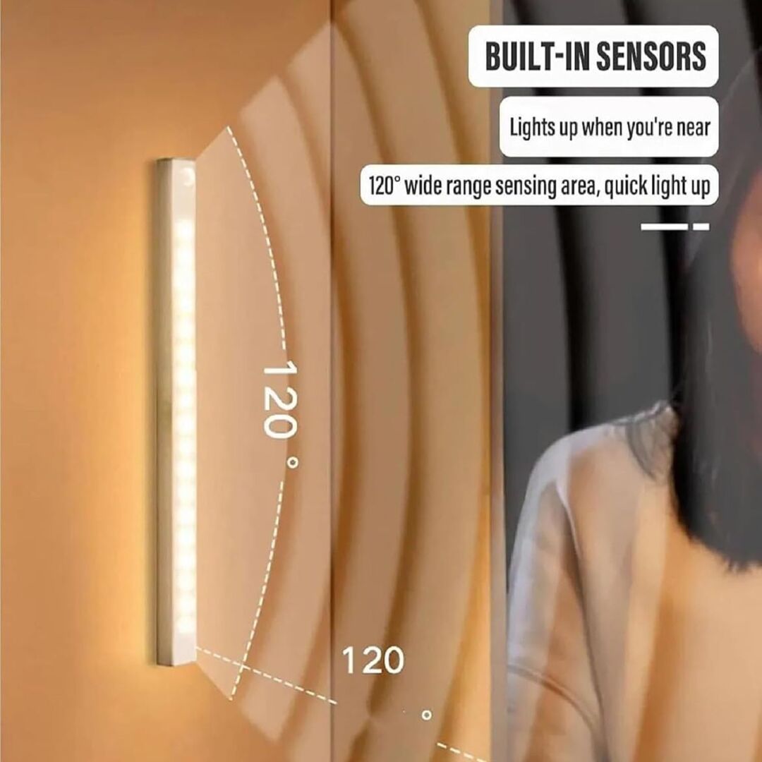 MotionLight | Compacte LED-Lamp met Warm Licht & Sensorfunctie