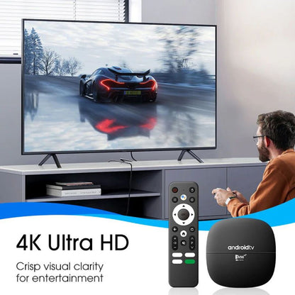 StreamMaster | 4K Android TV Box met 5G WiFi voor Ultiem Entertainment