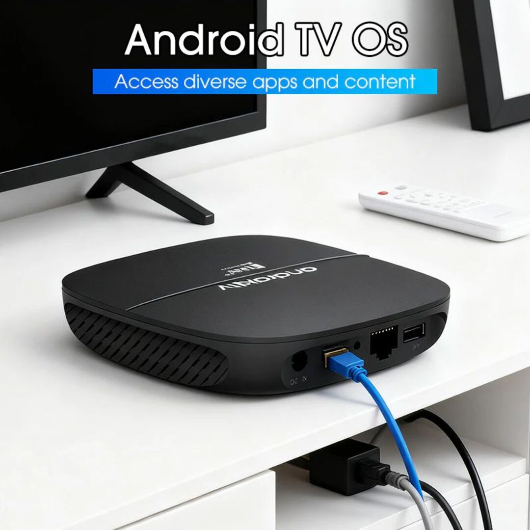 StreamMaster | 4K Android TV Box met 5G WiFi voor Ultiem Entertainment