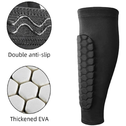 SafeStrike | Ademend Voetbal Scheenbeschermer met Schokabsorberende Pads