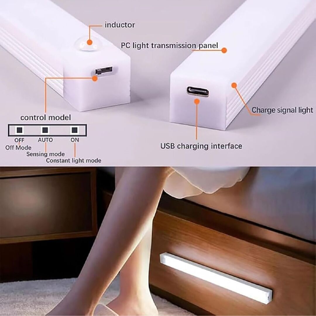 MotionLight | Compacte LED-Lamp met Warm Licht & Sensorfunctie