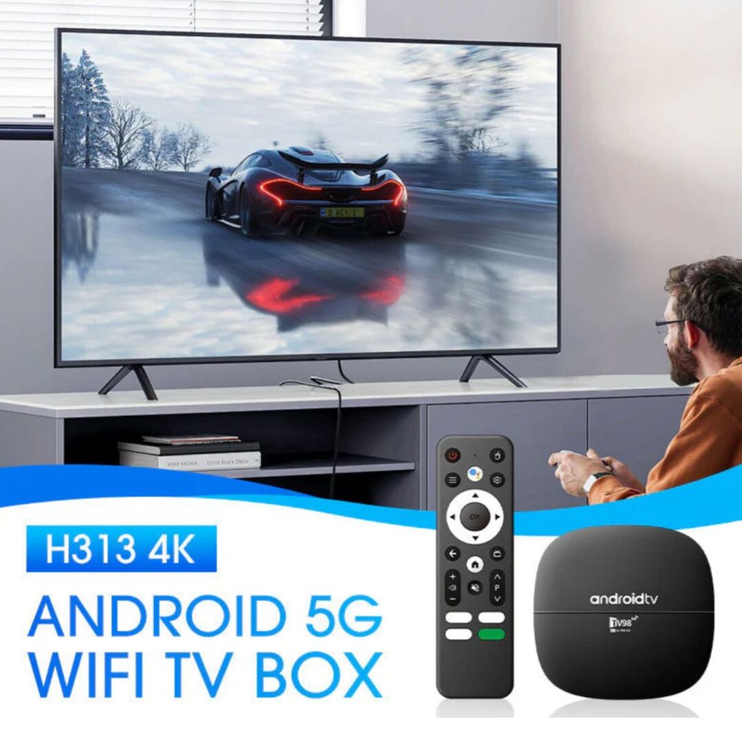 StreamMaster | 4K Android TV Box met 5G WiFi voor Ultiem Entertainment