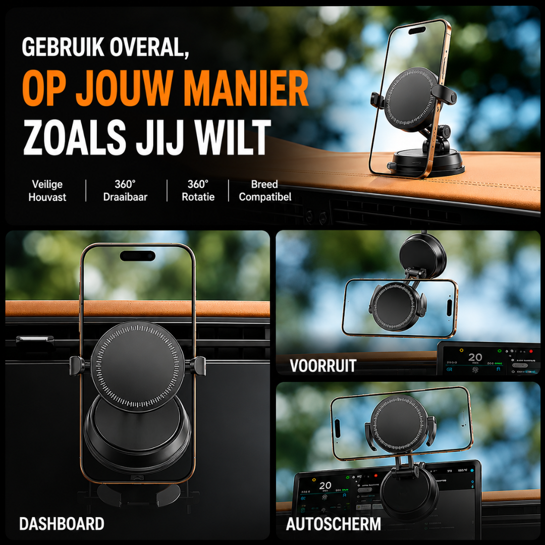 DriveMount | Magnetische Telefoonhouder Voor In De Auto