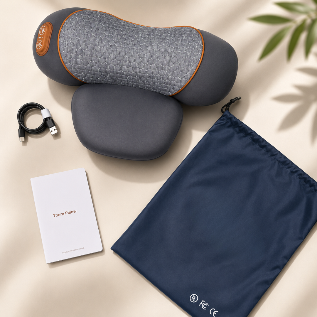 MassagePillow | Warmte, Massage En Ondersteuning In Één