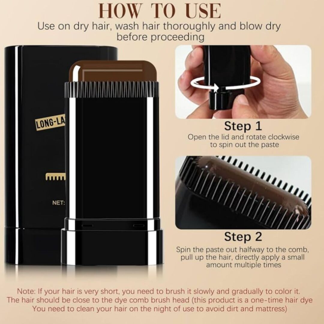 RootMagic | Twist-Up Kleurstick voor Snel en Natuurlijk Resultaat