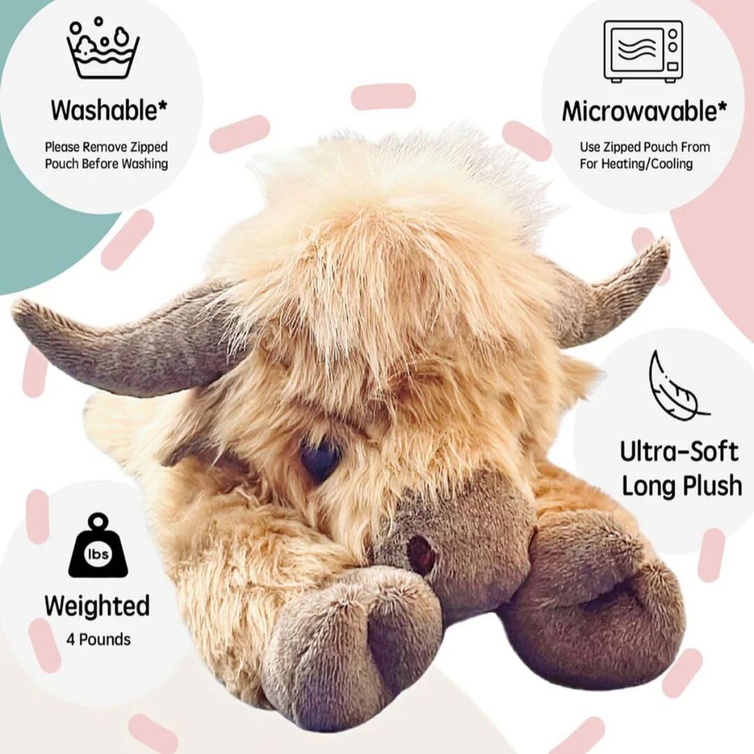 HighLand Cow | De Zachtste Knuffelkoe voor Comfort & Ontspanning