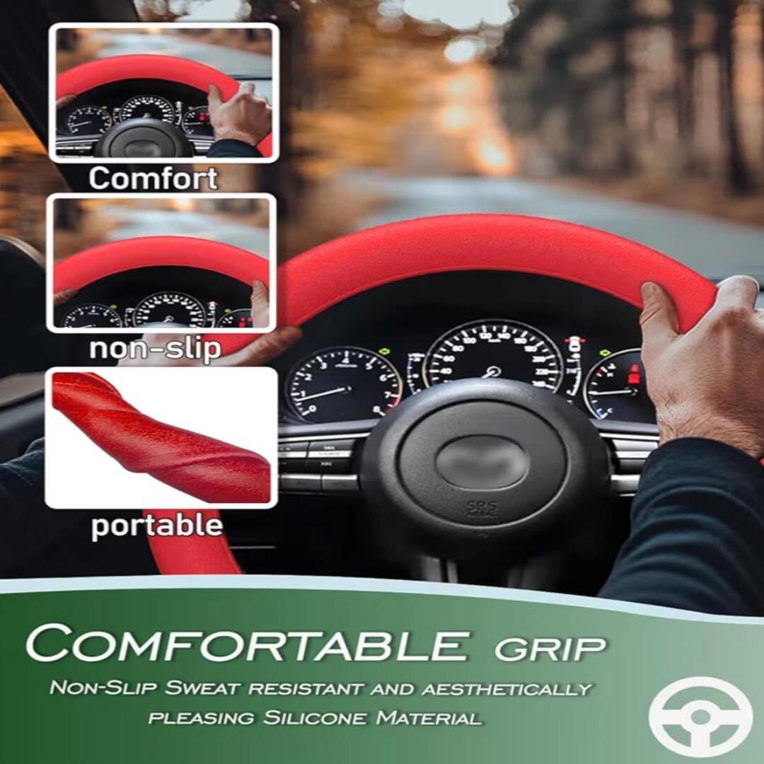 ComfortWheel | Antislip Stuurwiel Cover voor een Premium Rijgevoel