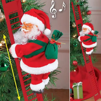 JollyClimber | Klimmende Kerstman met Muziek voor Magische Kerstdagen