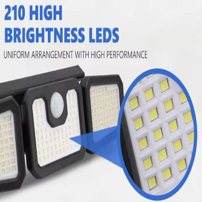 BrightGuard | Slimme 3-Kops Verlichting voor Huis & Tuin