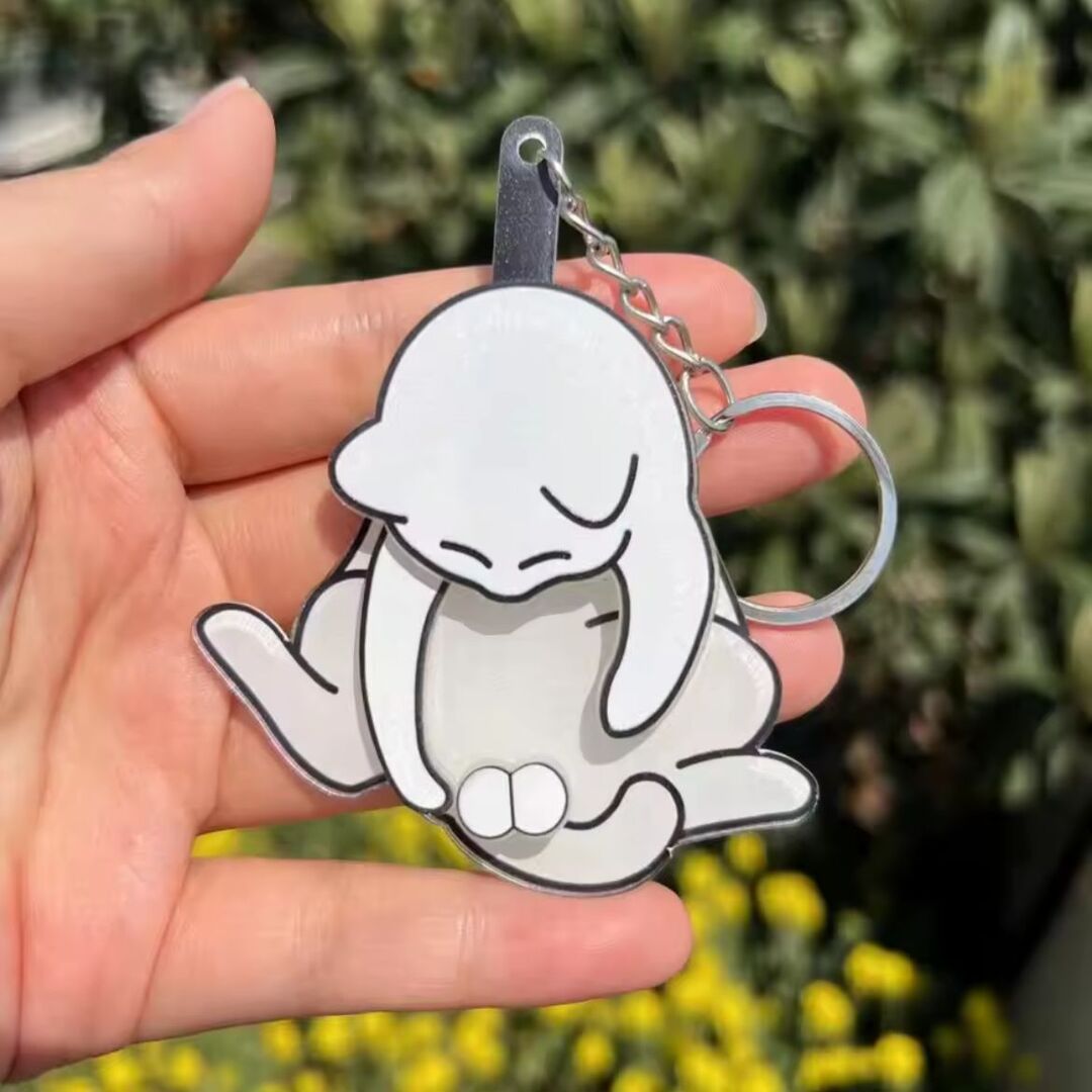 TinyCharm | Sleutelhanger met Kittens & Eieren Design