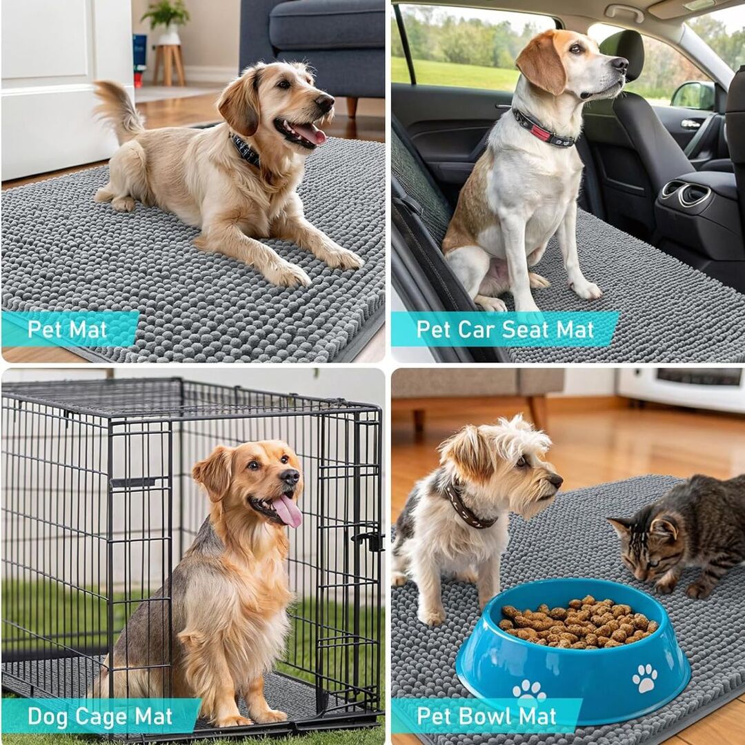 PawClean | Absorberende pootmat die vuil en vocht opvangt