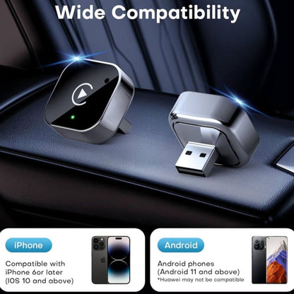 DriveSync | Slimme Adapter voor Directe Draadloze CarPlay & Android Auto