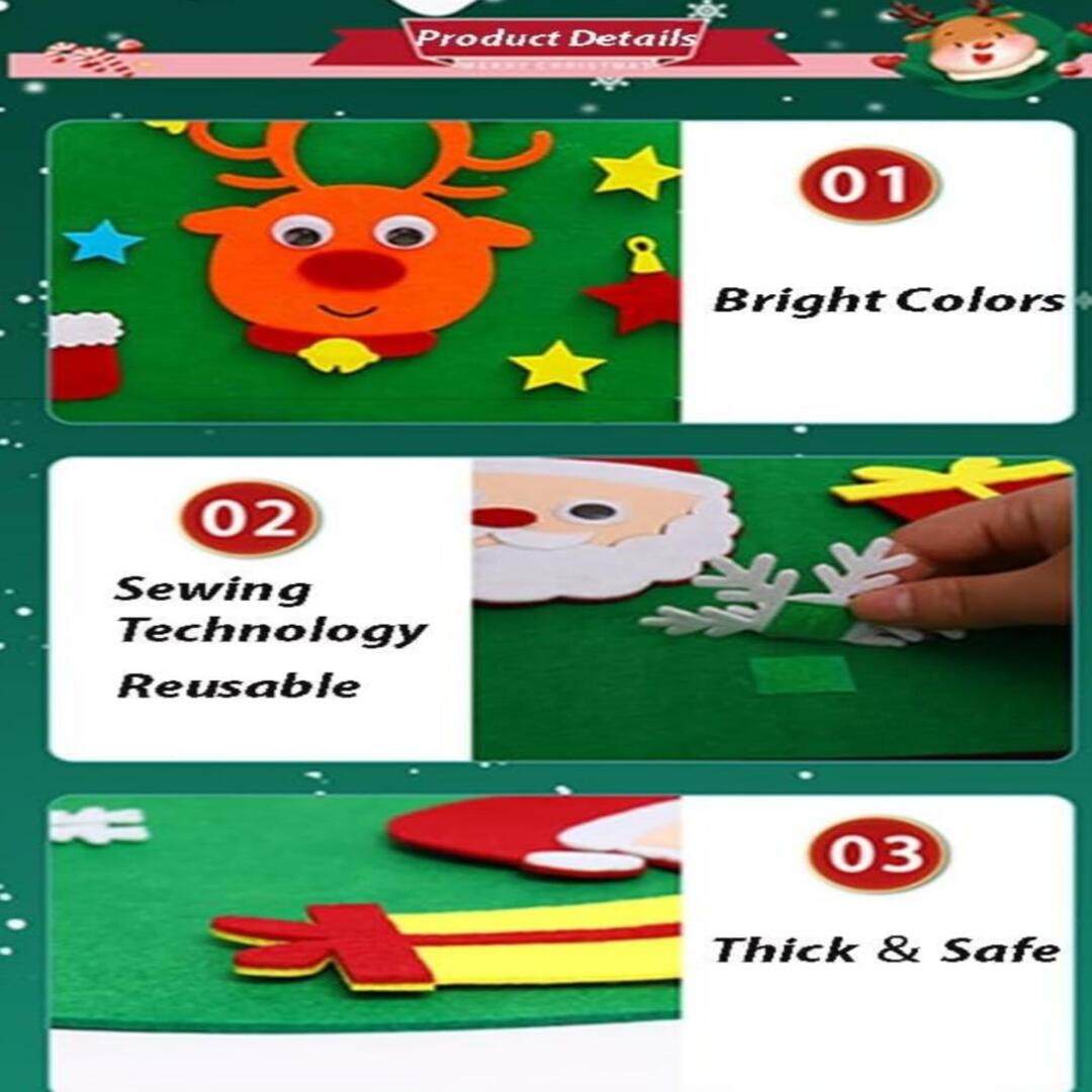 DecorTree | Interactieve Kerstboom met 26 Decoraties & LED Licht