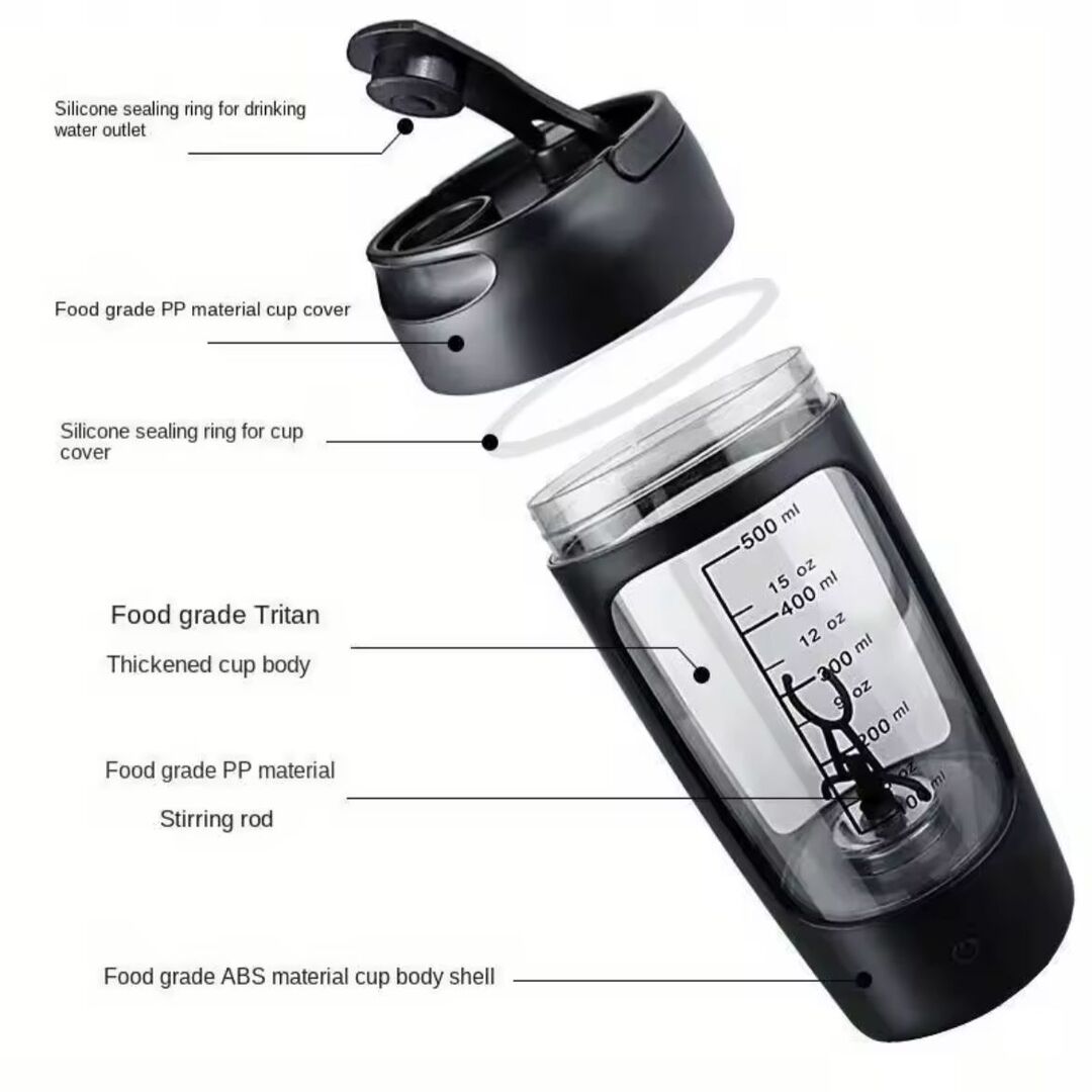 PowerShake | Elektrische Shaker voor Klontvrije Proteinshakes