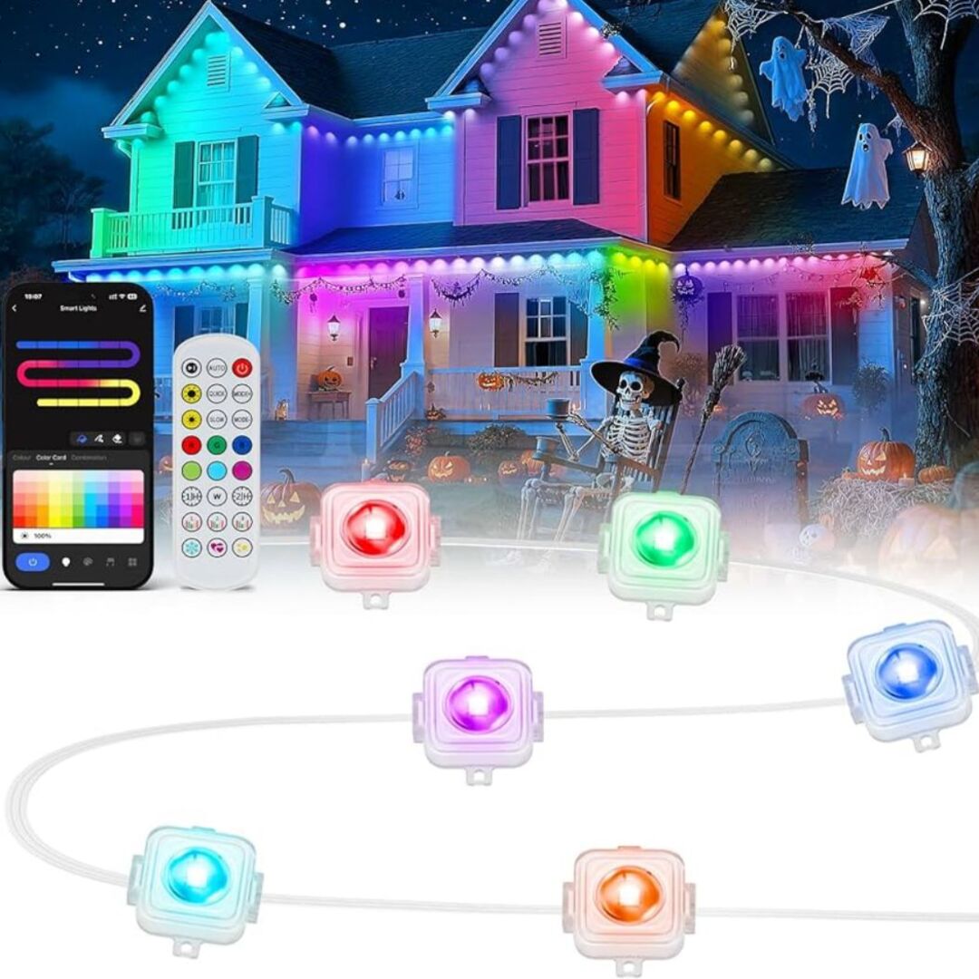 GlowBright | Duurzame LED Buitenverlichting met Flexibele Kleurinstellingen