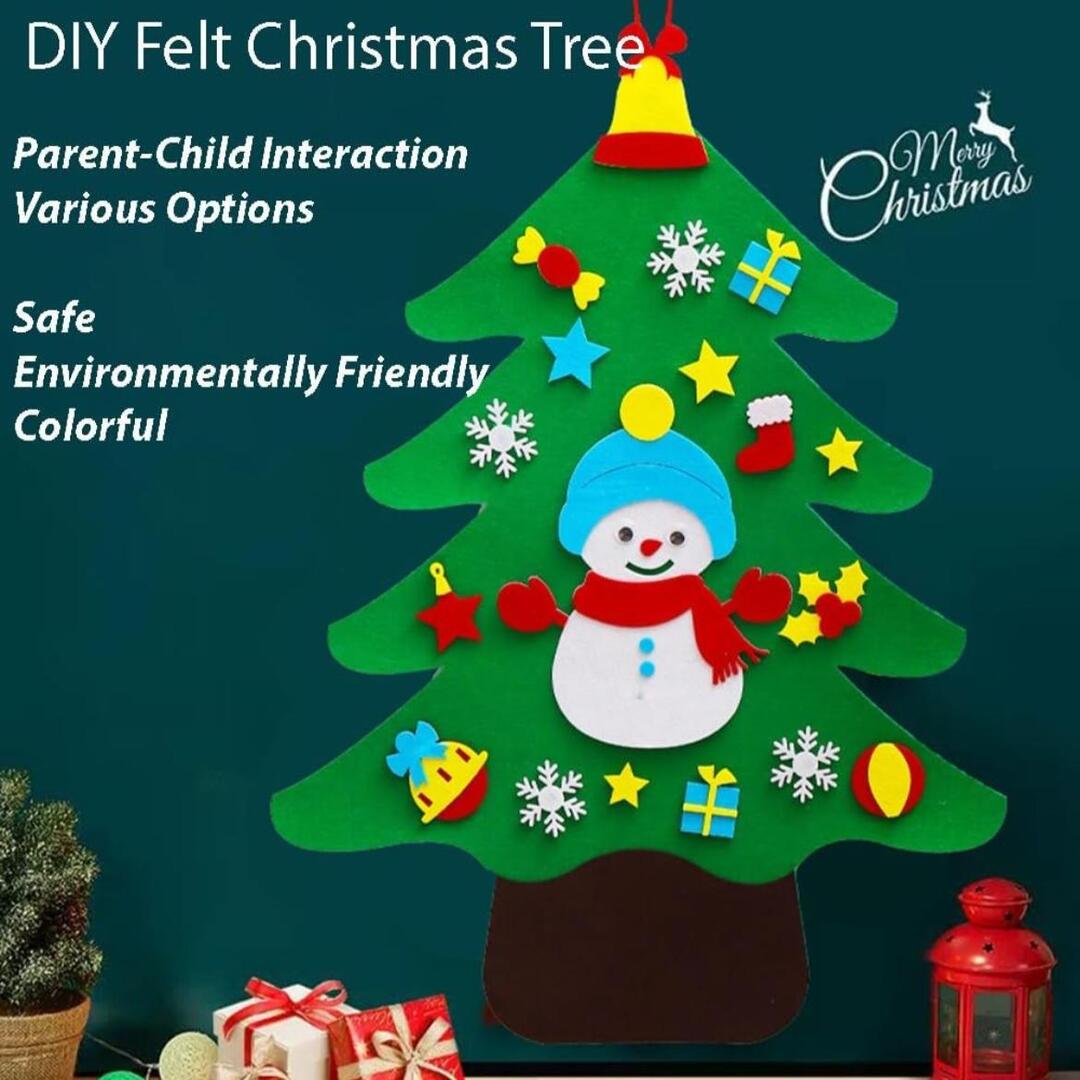 DecorTree | Interactieve Kerstboom met 26 Decoraties & LED Licht