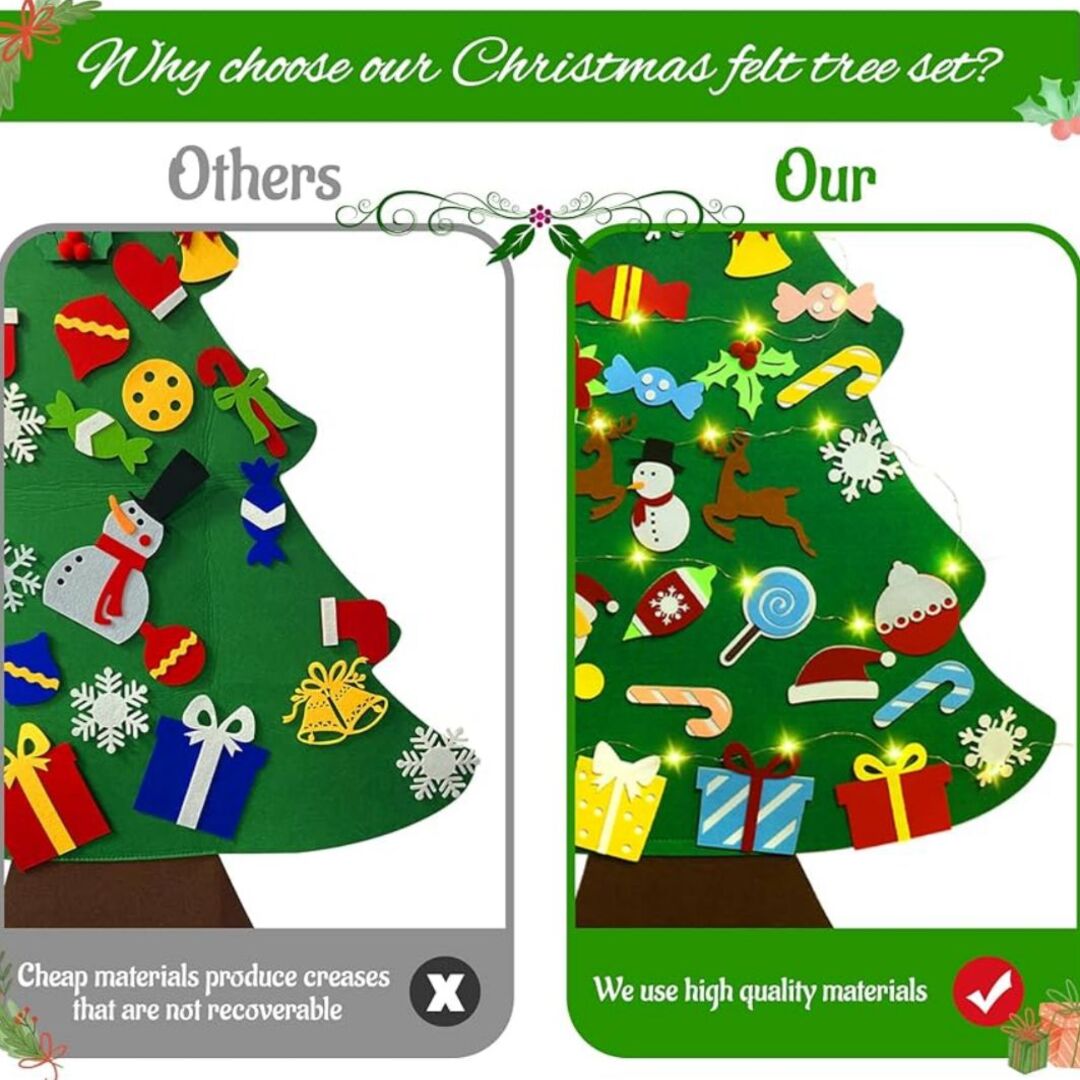 DecorTree | Interactieve Kerstboom met 26 Decoraties & LED Licht