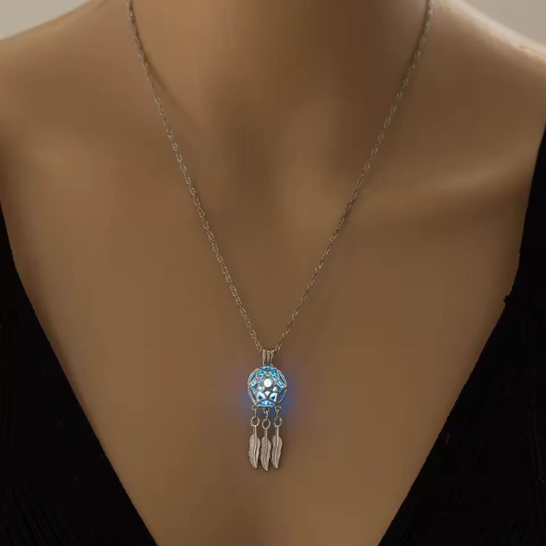 SoulGlow | Lichtgevende Ketting met Symbolisch Pendent