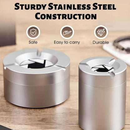 SafeAsh | Duurzame Draaideksel Asbak voor Auto en Thuis