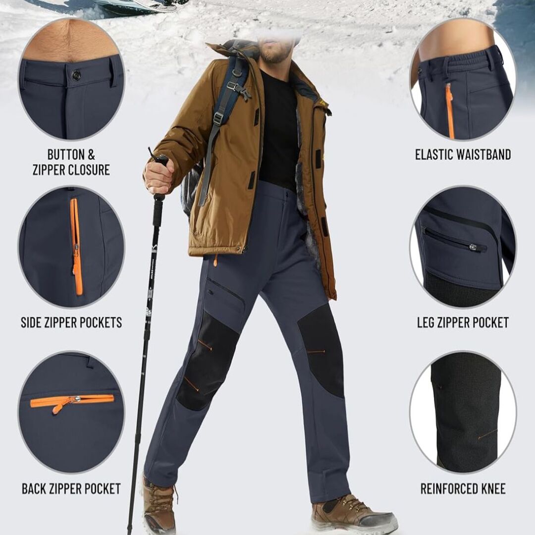 WinterPro | Waterdichte Sneeuwbroek voor Wandelen en Skiën