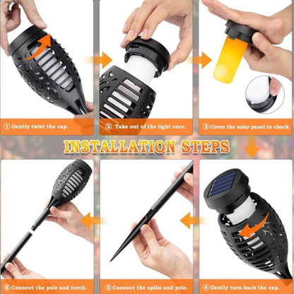 FlameGlow | Sfeervolle Solarlampen met Realistisch Vlameffect